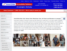 Tablet Screenshot of ameriglide-lexington-ky.com
